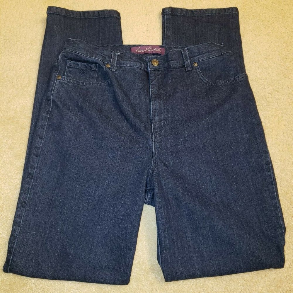 Gloria Vanderbilt Women's Amanda Jeans sz 12 long